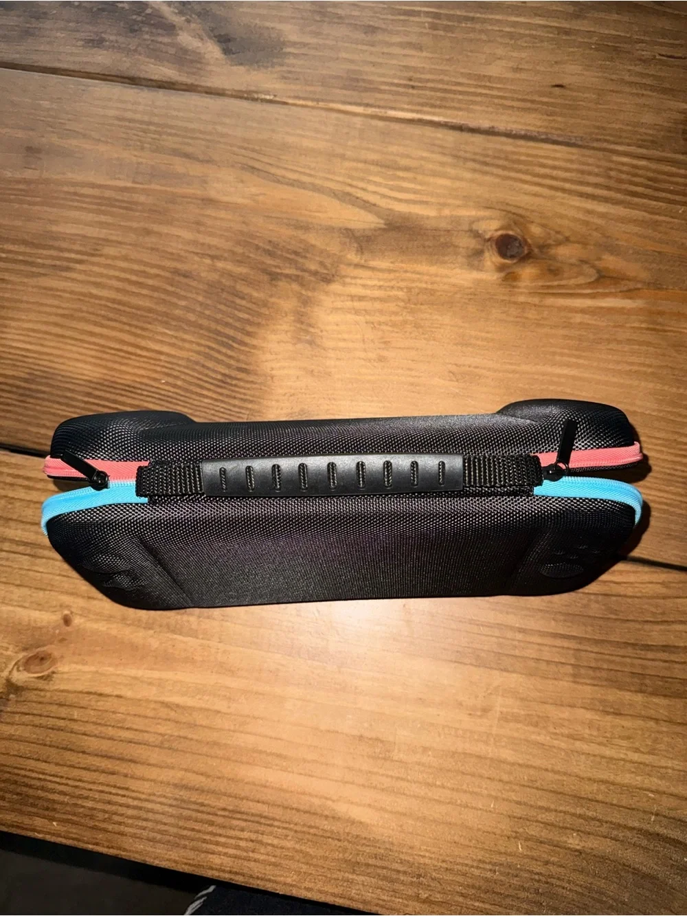 Switch 2 Model Black and Blue and Orange Travel Electronics Case